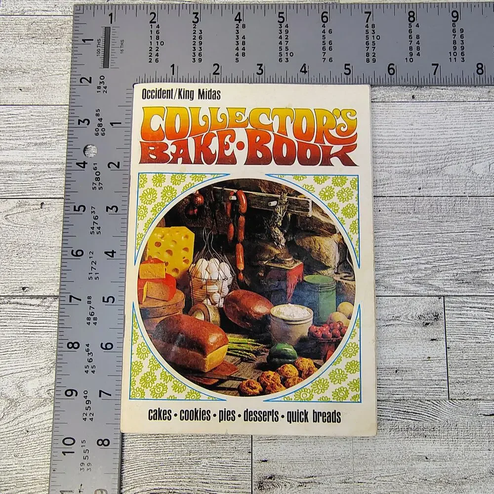 Occident King Midas Collector's Bake Book Cookbook Booklet 70s Retro VERY GOOD‎